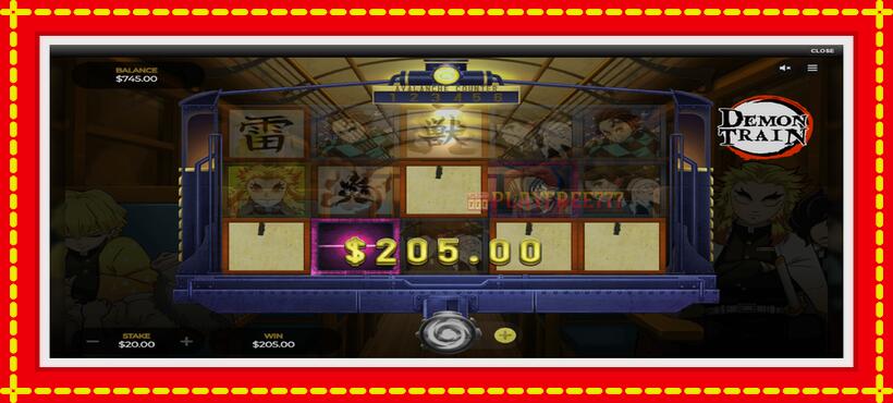 Slot machine Demon Train with access to free game online, picture 3