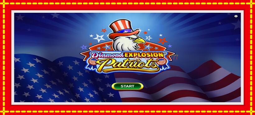 Slot machine Diamond Explosion Patriots with access to free game online, picture 1