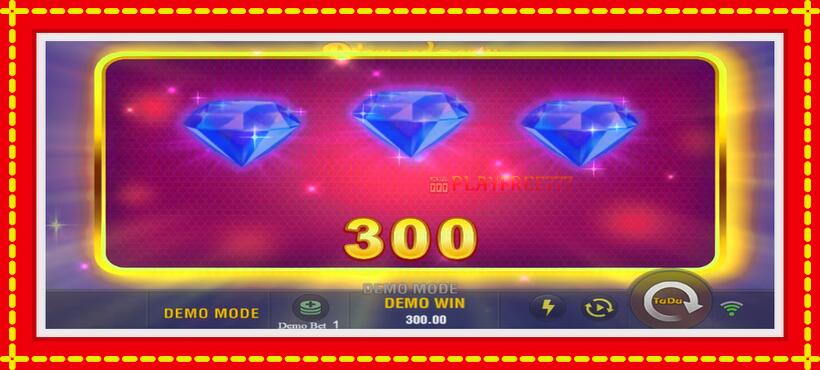 Slot machine Diamond Party with access to free game online, picture 3