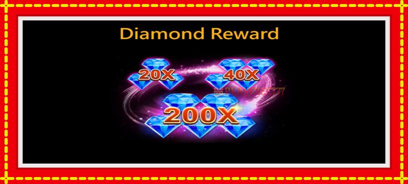 Slot machine Diamond Party with access to free game online, picture 5