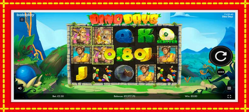 Slot machine Dino Days with access to free game online, picture 4