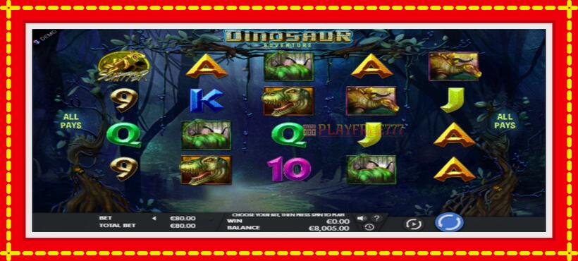 Slot machine Dinosaur Adventure with access to free game online, picture 2