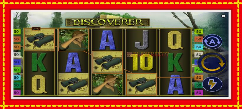 Slot machine Discoverer with access to free game online, picture 4