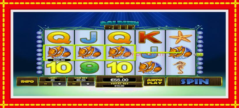 Slot machine Dolphin Reef with access to free game online, picture 2