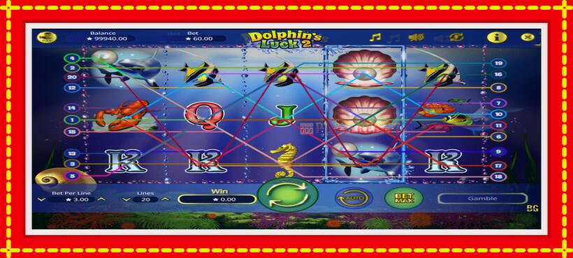 Slot machine Dolphin’s Luck 2 with access to free game online, picture 2