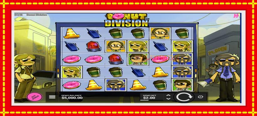 Slot machine Donut Division with access to free game online, picture 2