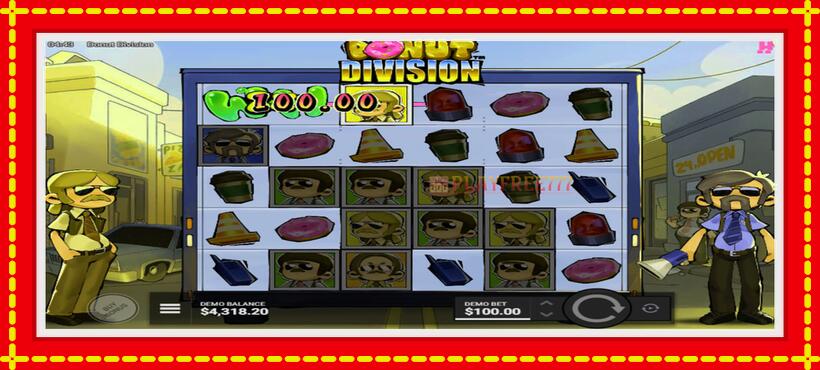 Slot machine Donut Division with access to free game online, picture 4