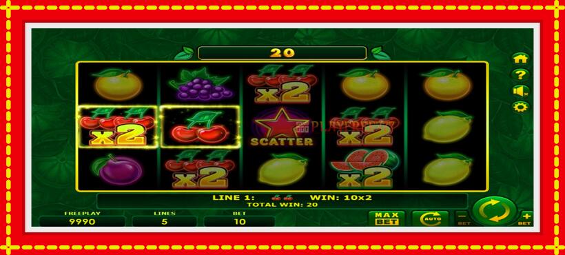 Slot machine Double Fruits with access to free game online, picture 3