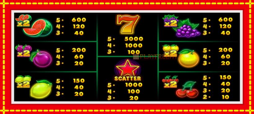 Slot machine Double Fruits with access to free game online, picture 4