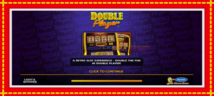 Slot machine Double Player with access to free game online, picture 1