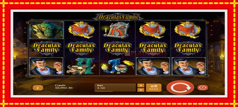 Slot machine Dracula’s Family with access to free game online, picture 2