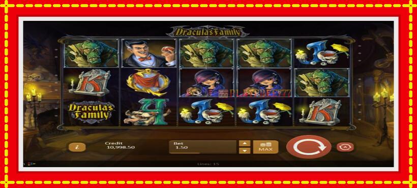 Slot machine Dracula’s Family with access to free game online, picture 3