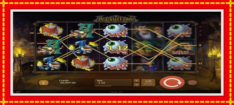 Slot machine Dracula’s Family with access to free game online, picture 4