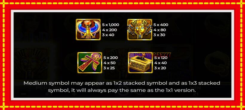 Slot machine Dreams of Cleopatra with access to free game online, picture 4