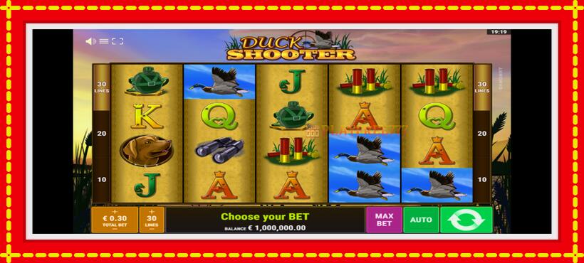 Slot machine Duck Shooter with access to free game online, picture 1