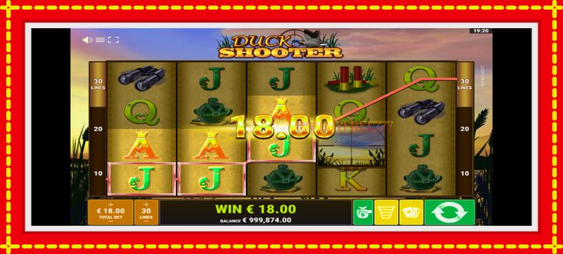 Slot machine Duck Shooter with access to free game online, picture 2