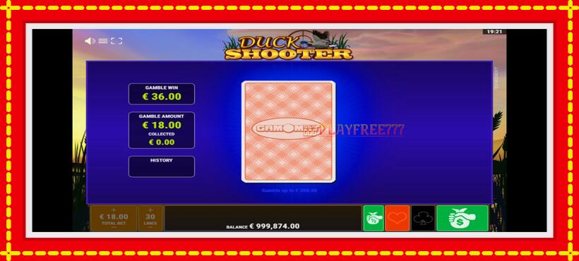 Slot machine Duck Shooter with access to free game online, picture 3