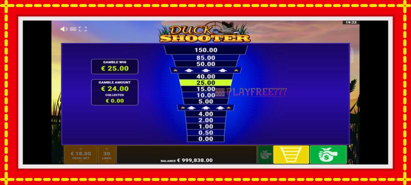 Slot machine Duck Shooter with access to free game online, picture 4