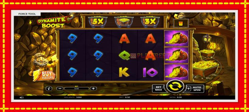 Slot machine Dynamite Boost with access to free game online, picture 2