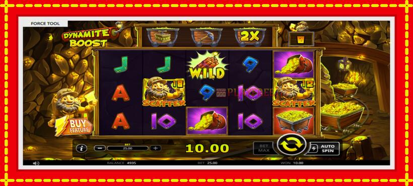 Slot machine Dynamite Boost with access to free game online, picture 3