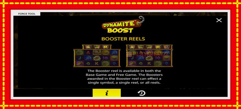 Slot machine Dynamite Boost with access to free game online, picture 5