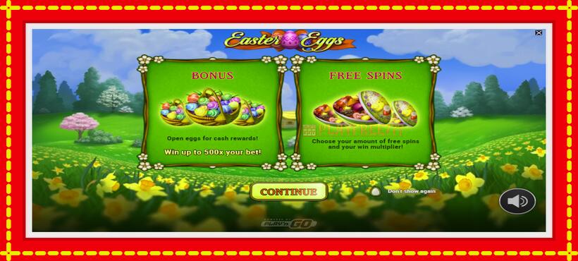 Slot machine Easter Eggs with access to free game online, picture 1