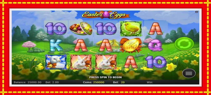 Slot machine Easter Eggs with access to free game online, picture 2