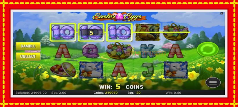 Slot machine Easter Eggs with access to free game online, picture 3