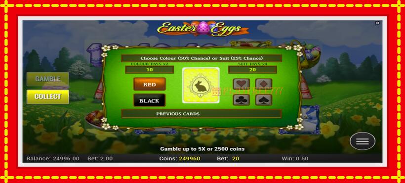 Slot machine Easter Eggs with access to free game online, picture 4