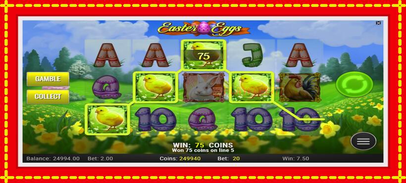 Slot machine Easter Eggs with access to free game online, picture 5