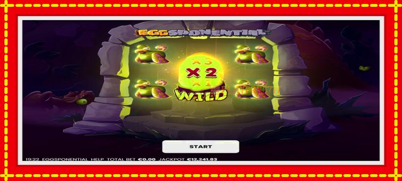 Slot machine Eggsponential with access to free game online, picture 1