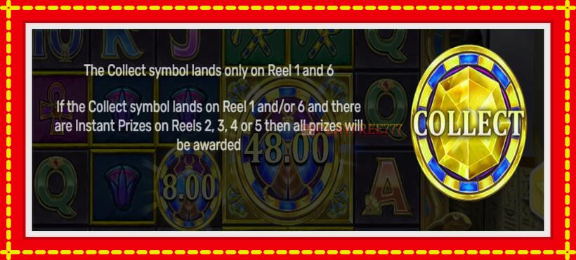 Slot machine Egypt Bonus Pot with access to free game online, picture 6