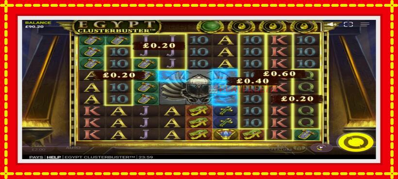 Slot machine Egypt Clusterbuster with access to free game online, picture 3