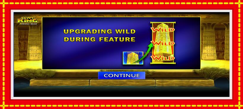 Slot machine Egypt King Obelisk Quest with access to free game online, picture 1