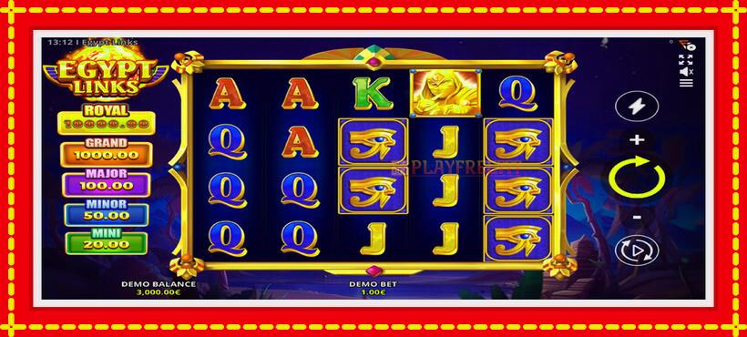 Slot machine Egypt Links: Running Wins with access to free game online, picture 2