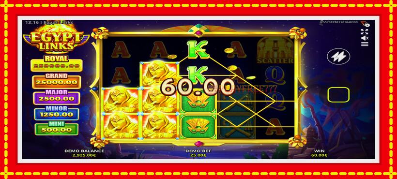 Slot machine Egypt Links: Running Wins with access to free game online, picture 3