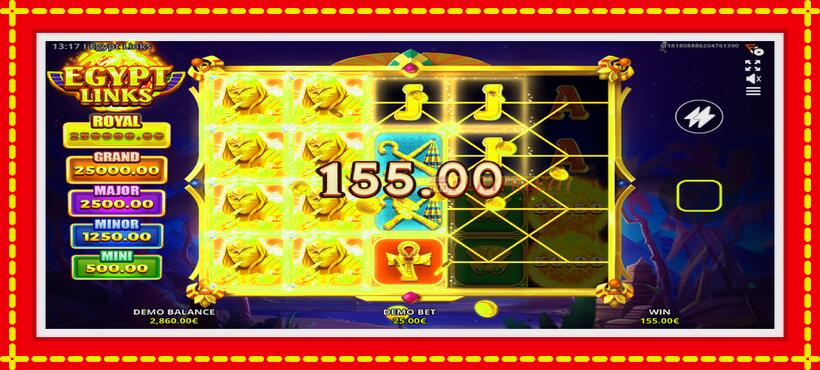 Slot machine Egypt Links: Running Wins with access to free game online, picture 4