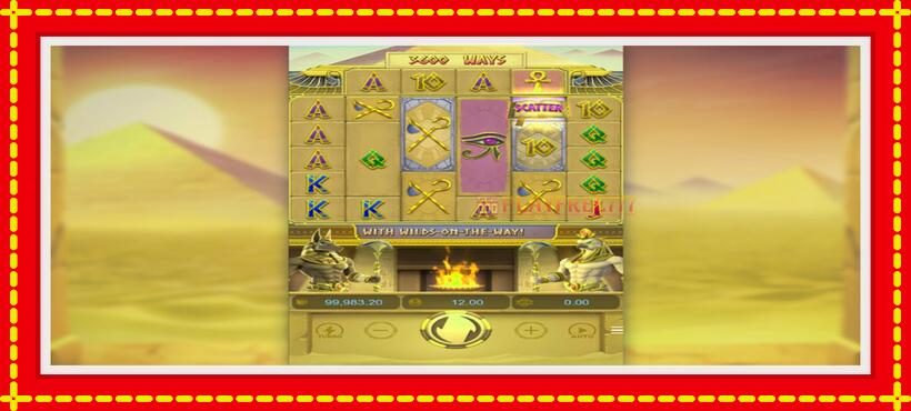 Slot machine Egypts Book of Mystery with access to free game online, picture 2