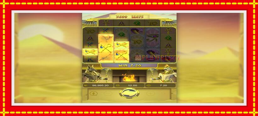 Slot machine Egypts Book of Mystery with access to free game online, picture 3