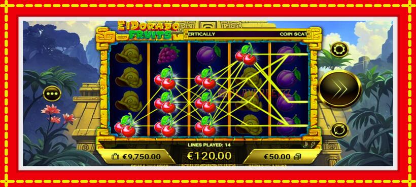 Slot machine El Dorado Fruits with access to free game online, picture 3