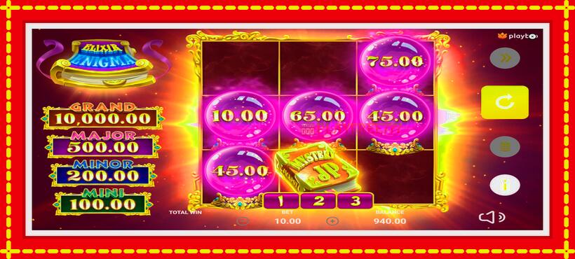 Slot machine Elixir Enigma with access to free game online, picture 3