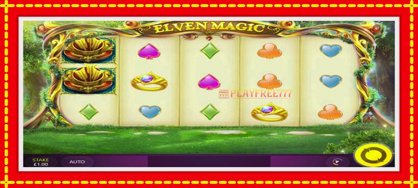 Slot machine Elven Magic with access to free game online, picture 2