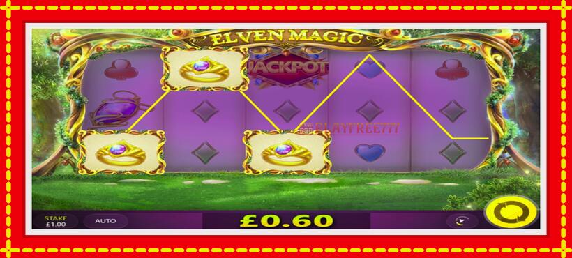 Slot machine Elven Magic with access to free game online, picture 3