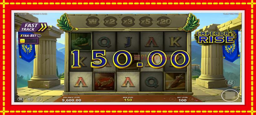 Slot machine Emperors Rise with access to free game online, picture 3