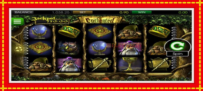 Slot machine Enchanted with access to free game online, picture 1