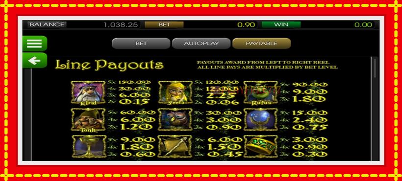 Slot machine Enchanted with access to free game online, picture 3