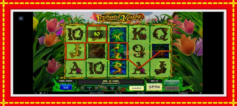 Slot machine Enchanted Meadow with access to free game online, picture 3