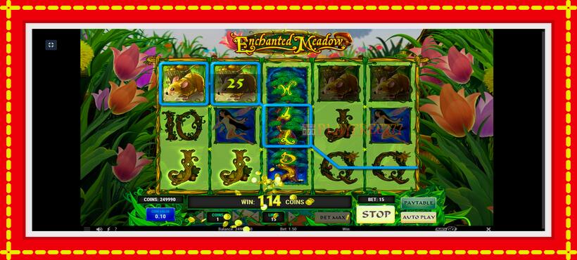 Slot machine Enchanted Meadow with access to free game online, picture 4