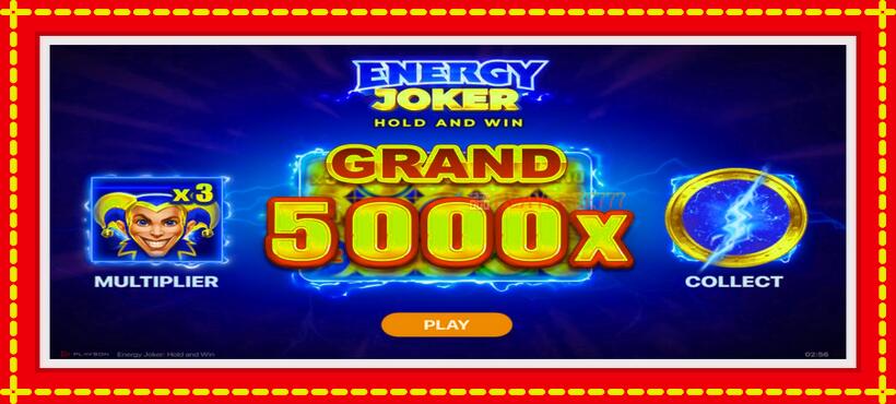 Slot machine Energy Joker with access to free game online, picture 1