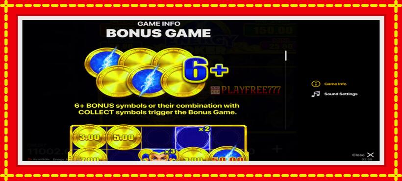 Slot machine Energy Joker with access to free game online, picture 4